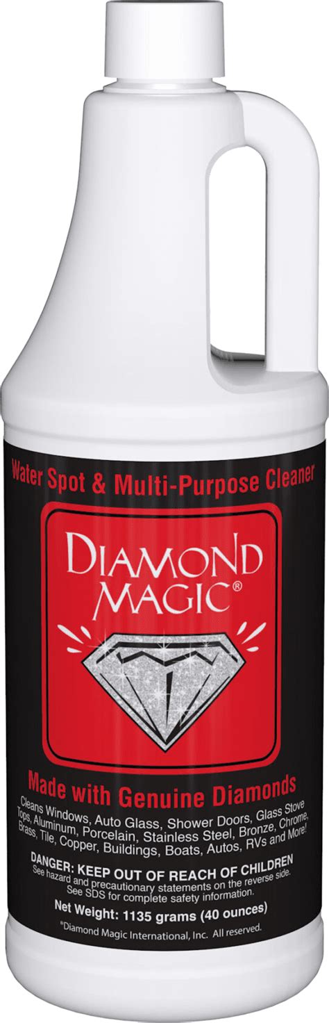 Diamond magic window cleaner